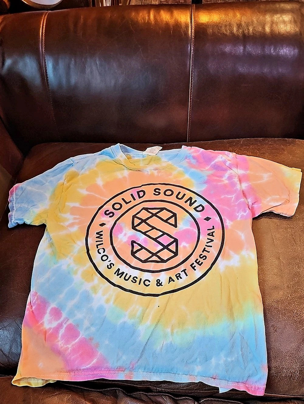 Gildan Wilco Solid Sound Music & Art Festival Tie-Dye Youth Small